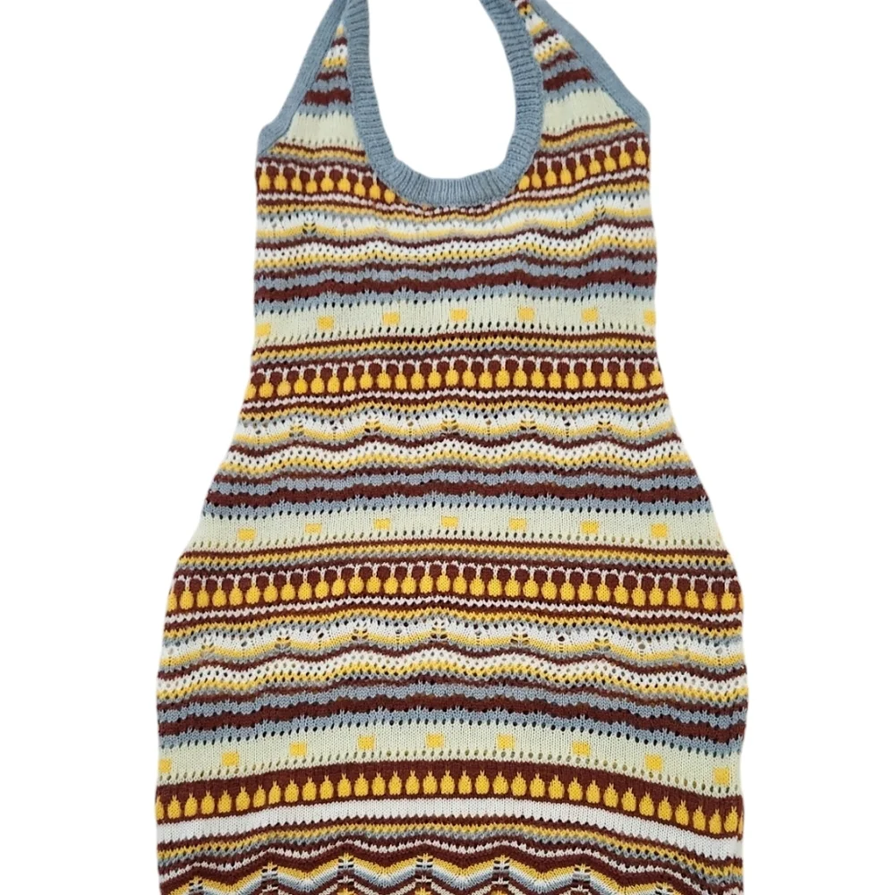 Caribbean Crochet Dress-EUC - Picture 2 of 4